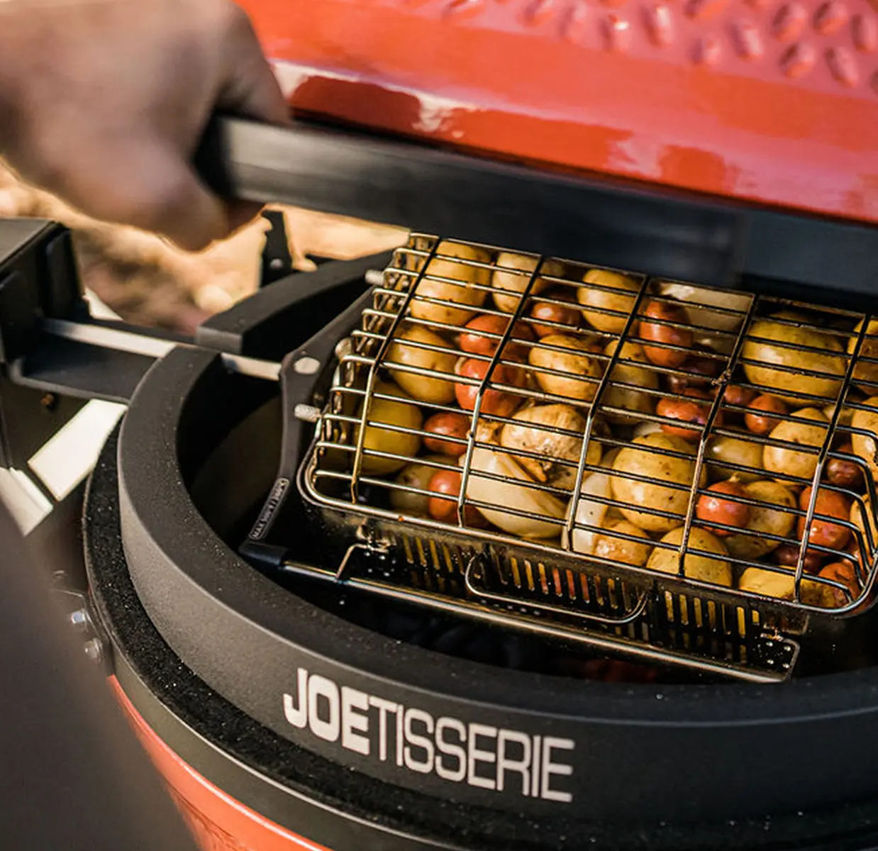 kamado joe france so-bbq rotisserie grille joetisserie