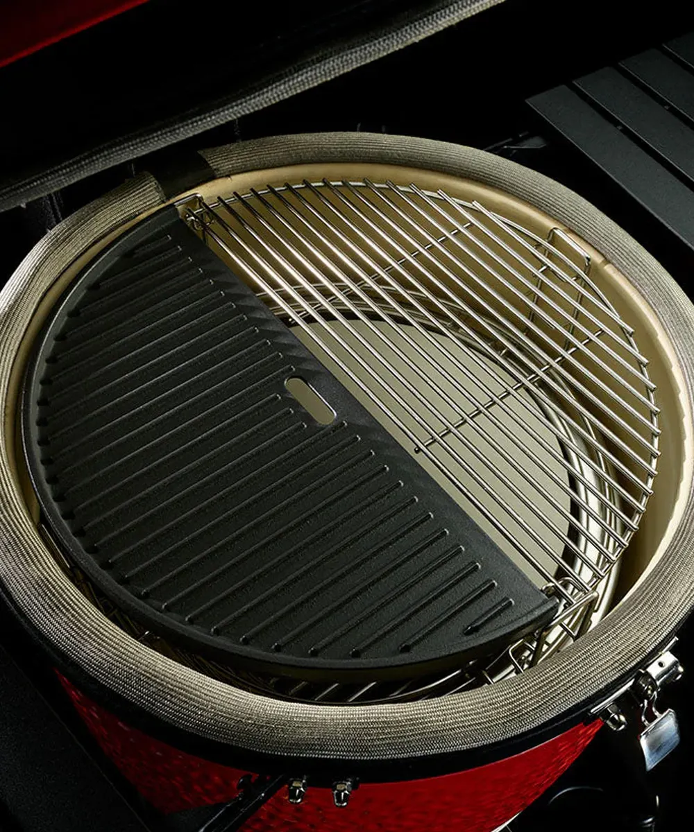 plaque cuisson kamada Joe so-bbq Alex lolotte Sud-ouest mées barbecue